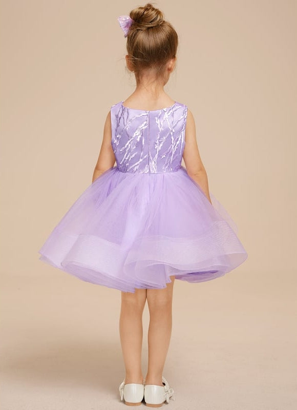 Robe De Princesse Violette Festive - gallery 7