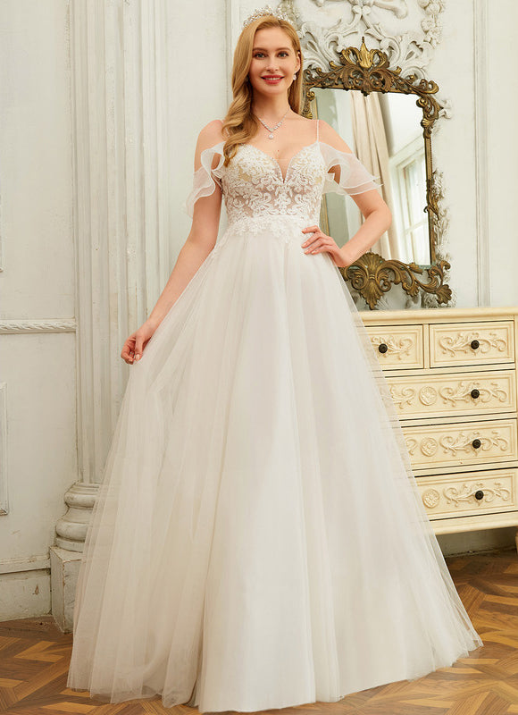 Robe De Princesse Élégante Vaporeuse - gallery 2