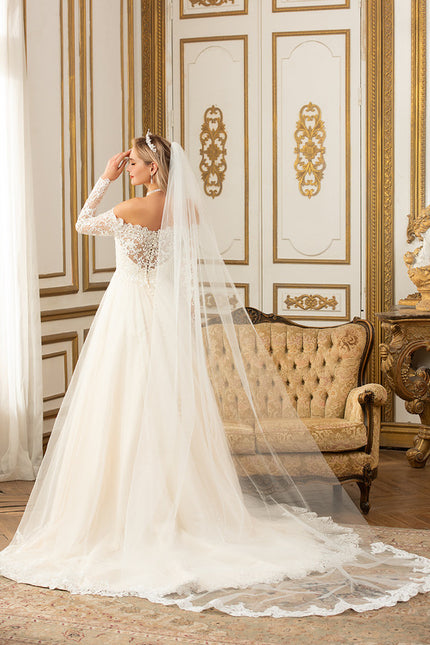 Robe De Princesse Élégance Éthérée - gallery 8
