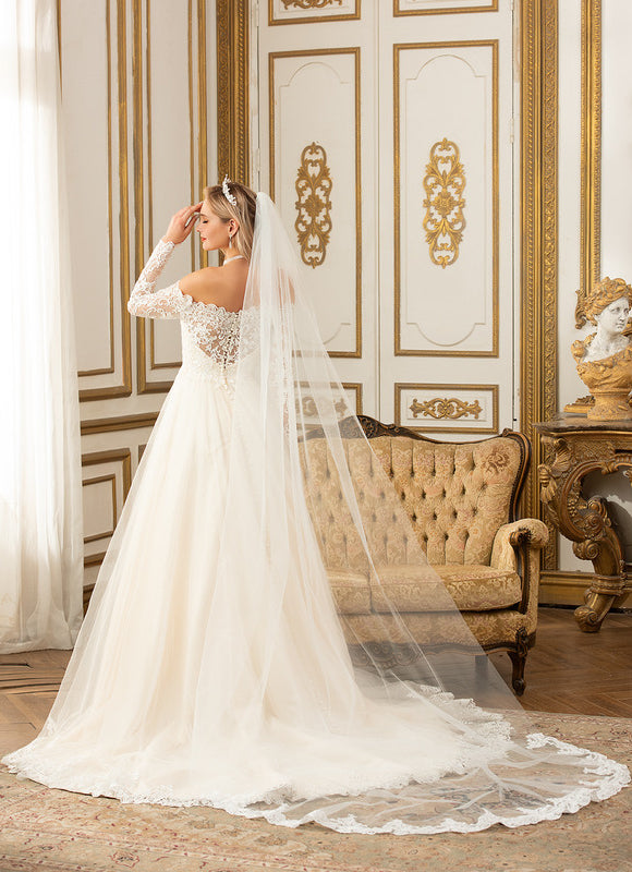 Robe De Princesse Élégance Éthérée - gallery 8
