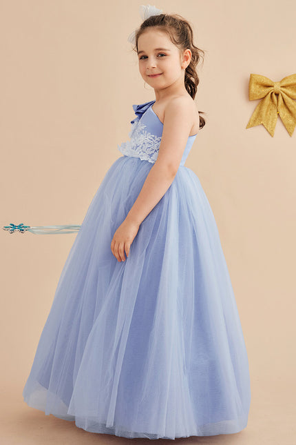 Robe De Princesse Asymétrique Lilas - gallery 9