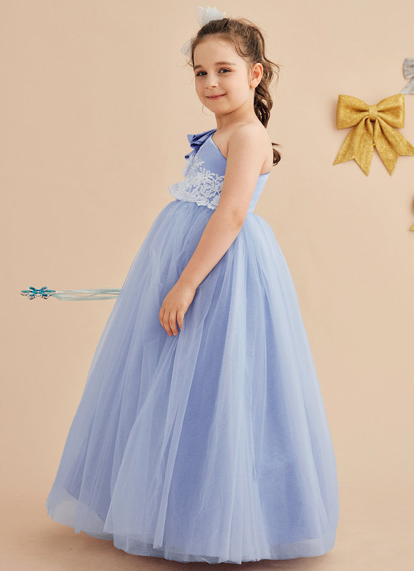 Robe De Princesse Asymétrique Lilas - gallery 9