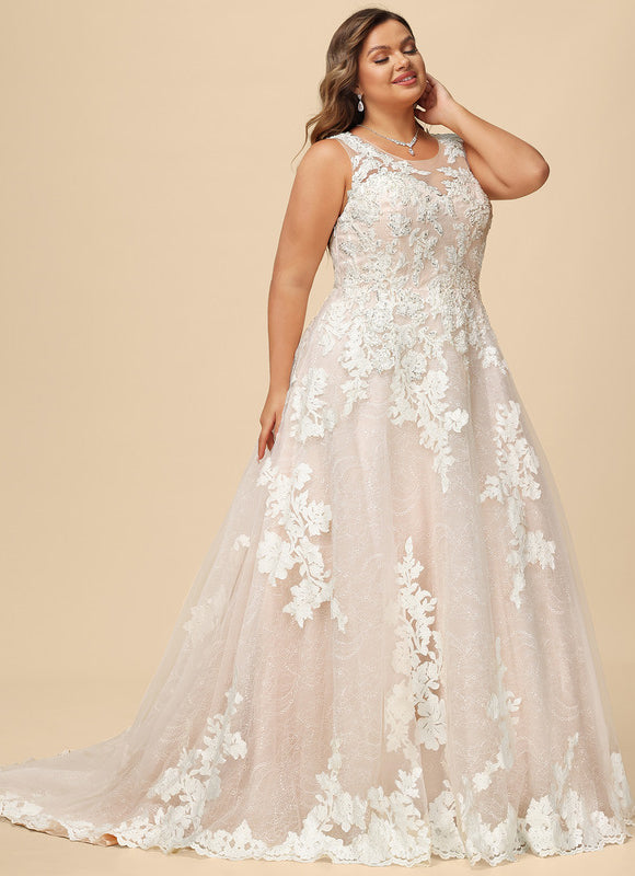 Robe De Princesse De Mariée Florale - gallery 4