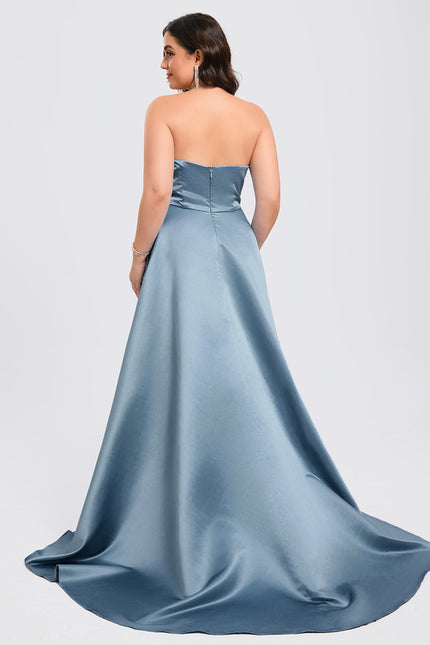Robe De Princesse Satin Fluide - gallery 9