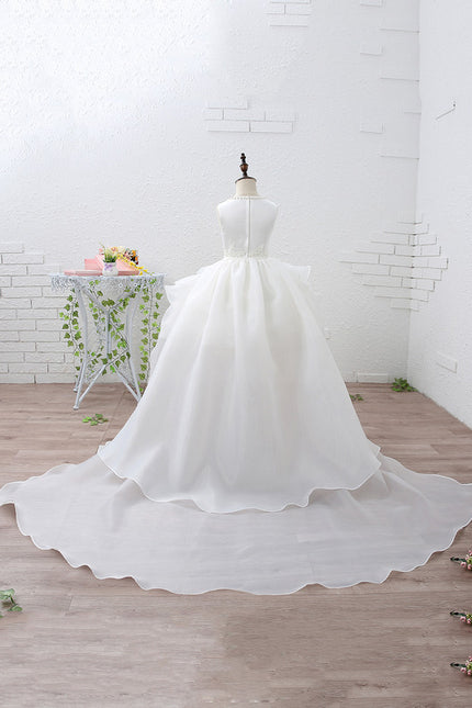Robe De Princesse Enfantine Aérienne - gallery 5