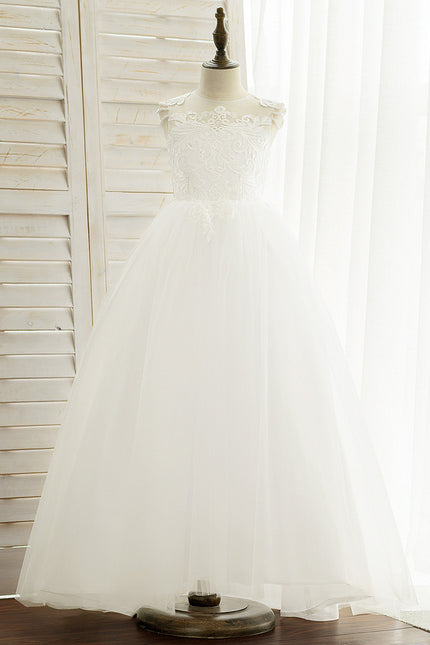 Robe De Princesse Blanche Élégante