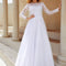 Robe De Princesse Élégante Blanche