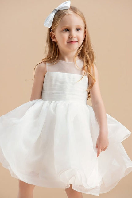 Robe De Princesse Voluminous Blanche - gallery 1