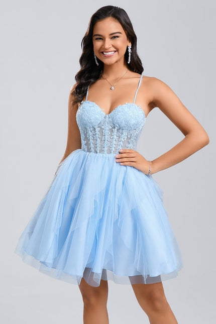 Robe De Princesse Bleu Roi - gallery 1
