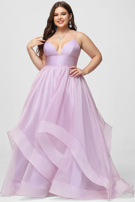 Robe De Princesse Lilas Fluide - gallery 7