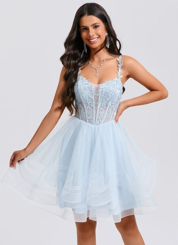 Robe De Princesse Bleue