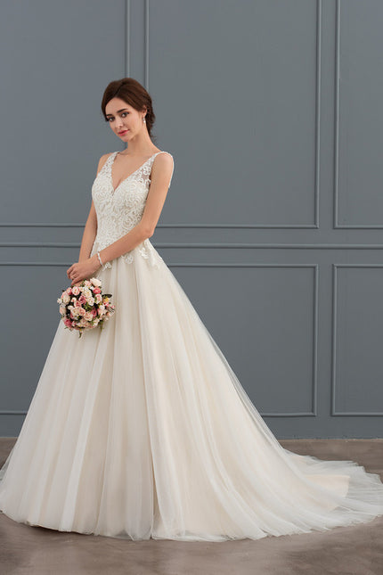 Robe De Princesse Nuptiale Délicate - gallery 3