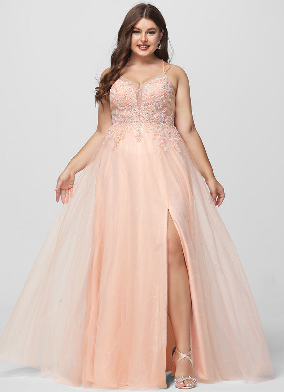 Robe De Princesse Rose Scintillante - gallery 5