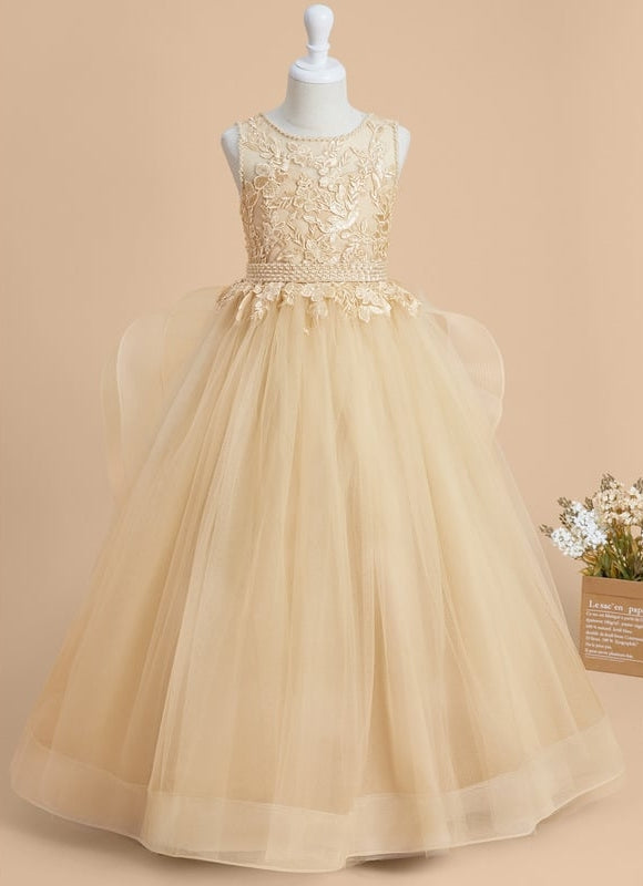 Robe De Princesse Dorée - gallery 4
