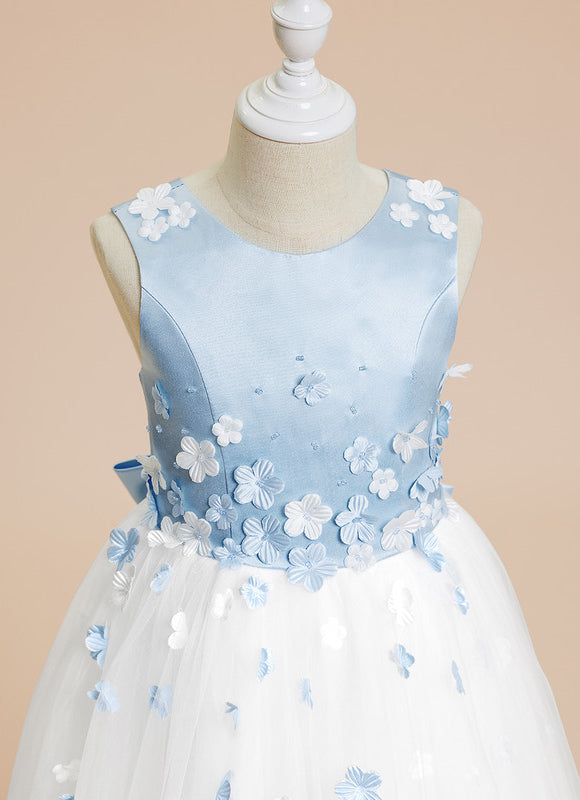 Robe De Princesse Florale Céleste - gallery 2