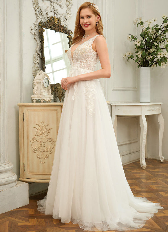 Robe De Princesse Éthérée Lumineuse - gallery 1