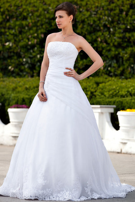 Robe De Princesse De Mariée Fluide - gallery 2