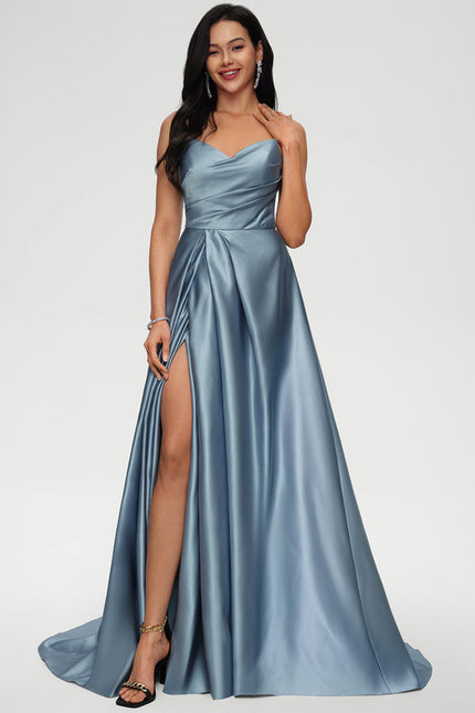 Robe De Princesse Satin Fluide
