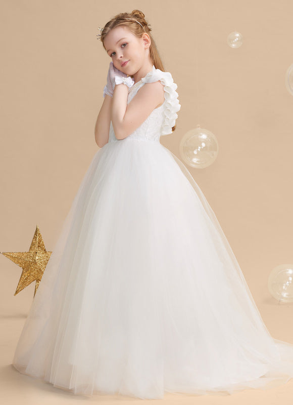 Robe De Princesse Nuptiale Aérienne - gallery 6