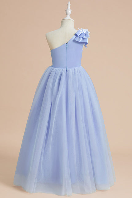 Robe De Princesse Asymétrique Lilas - gallery 3