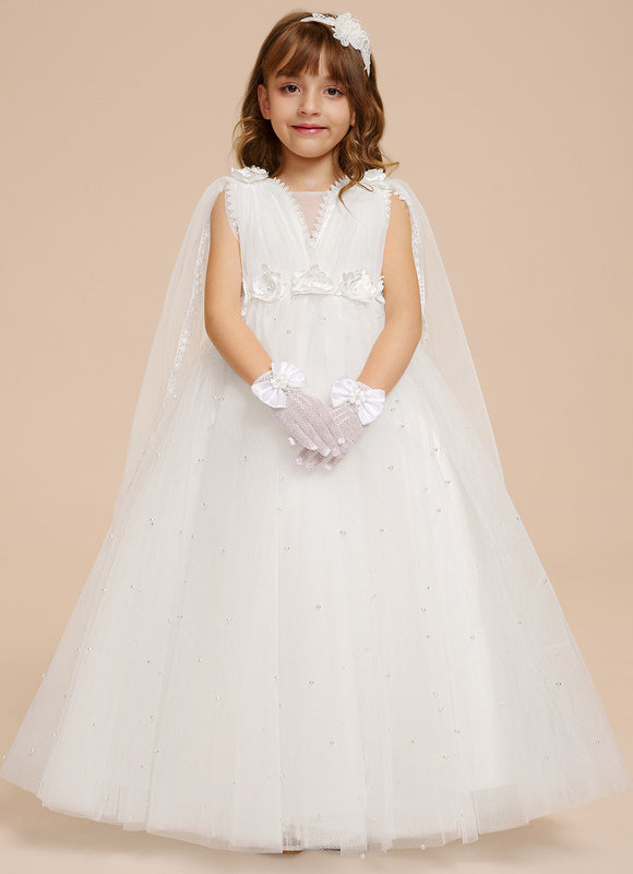 Robe De Princesse Tulle Perlée - gallery 3