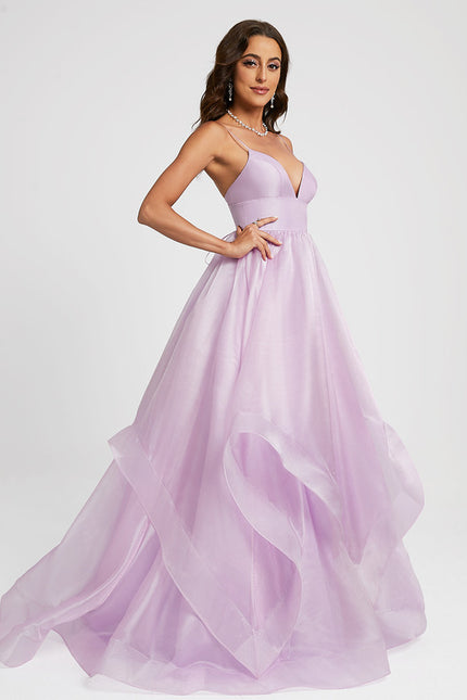 Robe De Princesse Lilas Fluide - gallery 6