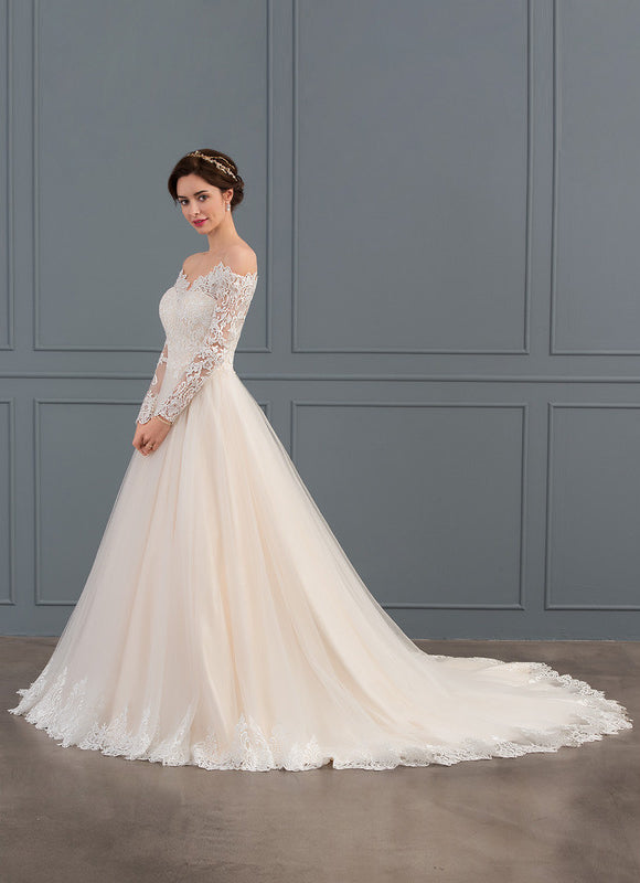 Robe De Princesse Élégance Éthérée - gallery 6