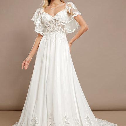 Robe De Princesse Vaporeuse Élégante