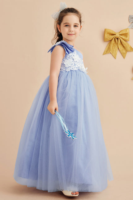 Robe De Princesse Asymétrique Lilas - gallery 5