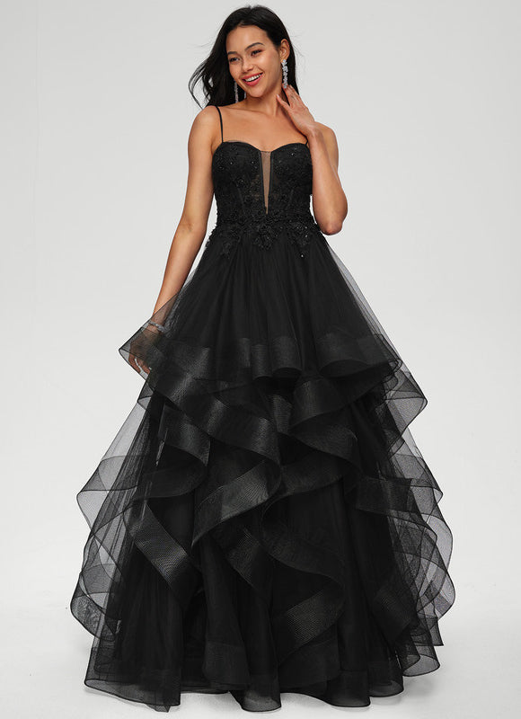 Robe De Princesse Tulle Volants