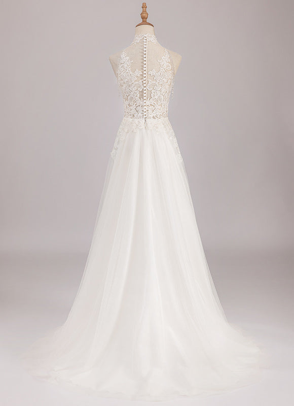 Robe De Princesse Nuptiale Vaporeuse - gallery 4