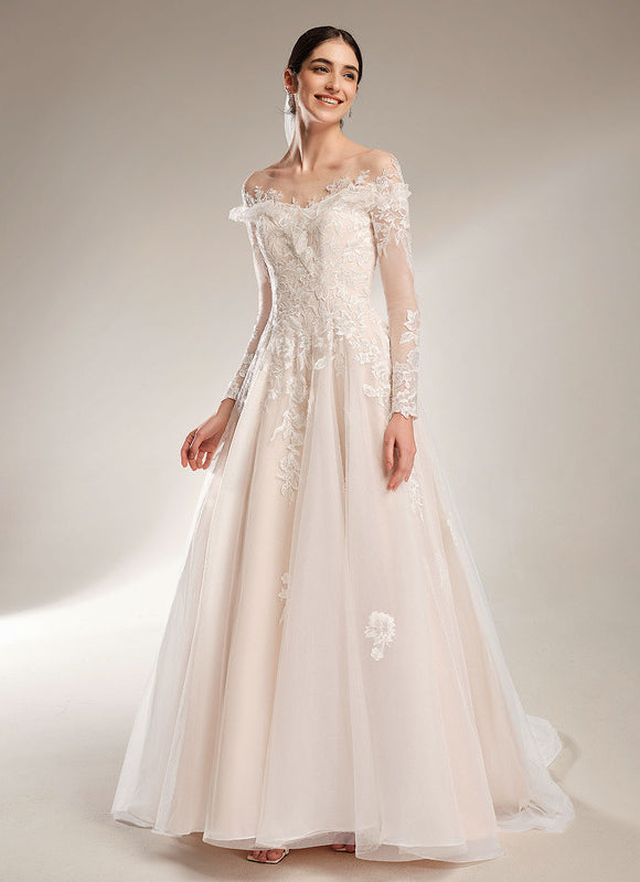 Robe De Princesse Tulle Scintillant - gallery 1