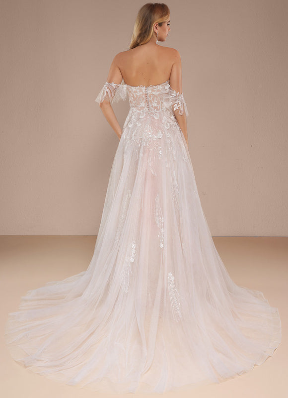 Robe De Princesse Nuancée Romantique - gallery 3