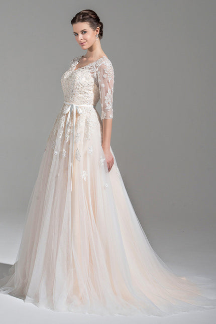 Robe De Princesse Nuptiale Sophistiquée - gallery 3
