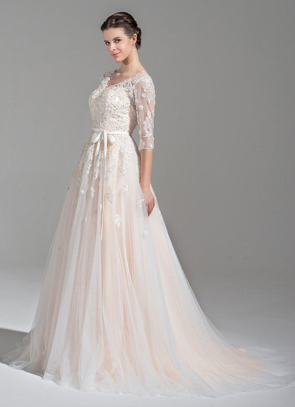 Robe De Princesse Nuptiale Sophistiquée - gallery 3