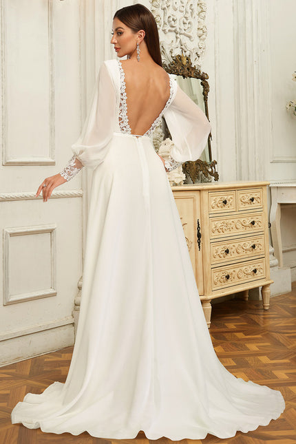 Robe De Princesse Fluide Élégante - gallery 3
