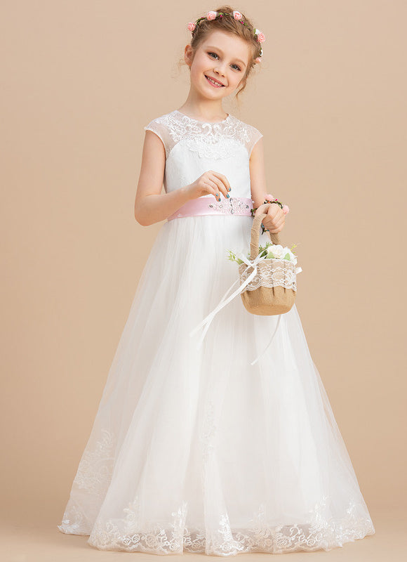 Robe De Princesse Délicate Florale - gallery 2