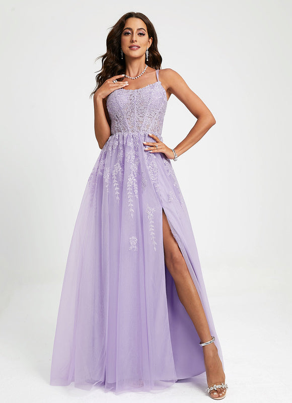 Robe De Princesse Violette Délicate