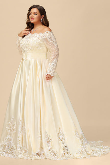 Robe De Princesse De Rêve Satinée - gallery 8