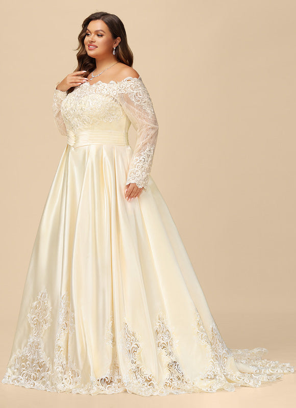 Robe De Princesse De Rêve Satinée - gallery 8