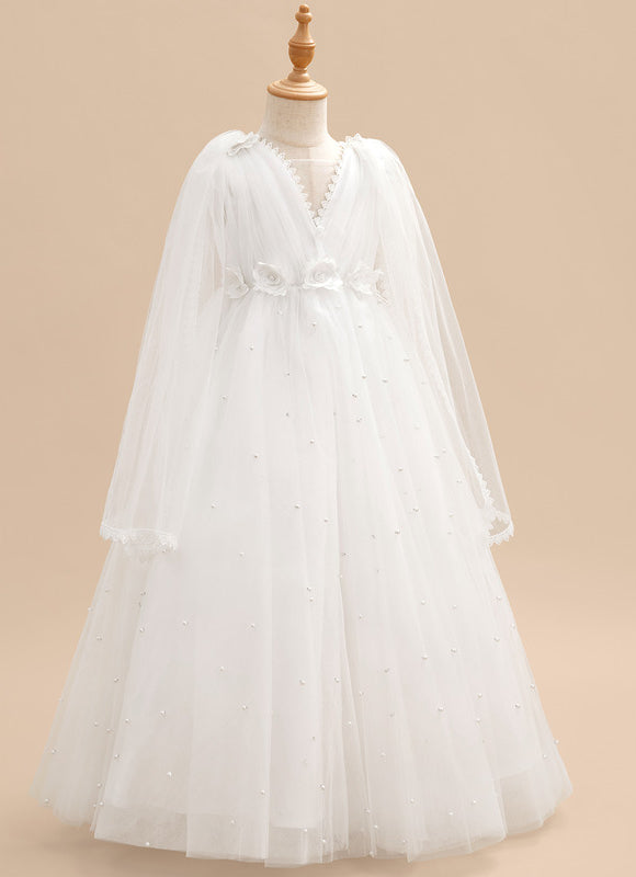 Robe De Princesse Tulle Perlée - gallery 2
