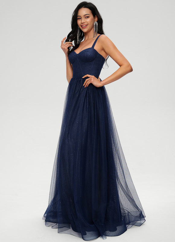Robe De Princesse Tulle Marine - gallery 3