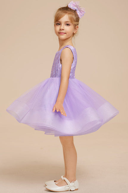 Robe De Princesse Violette Festive - gallery 3