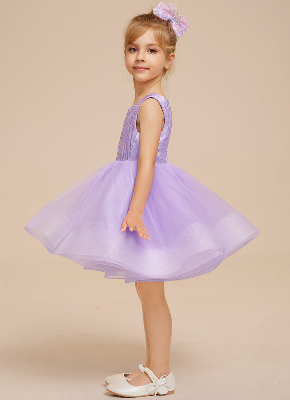 Robe De Princesse Violette Festive - gallery 3