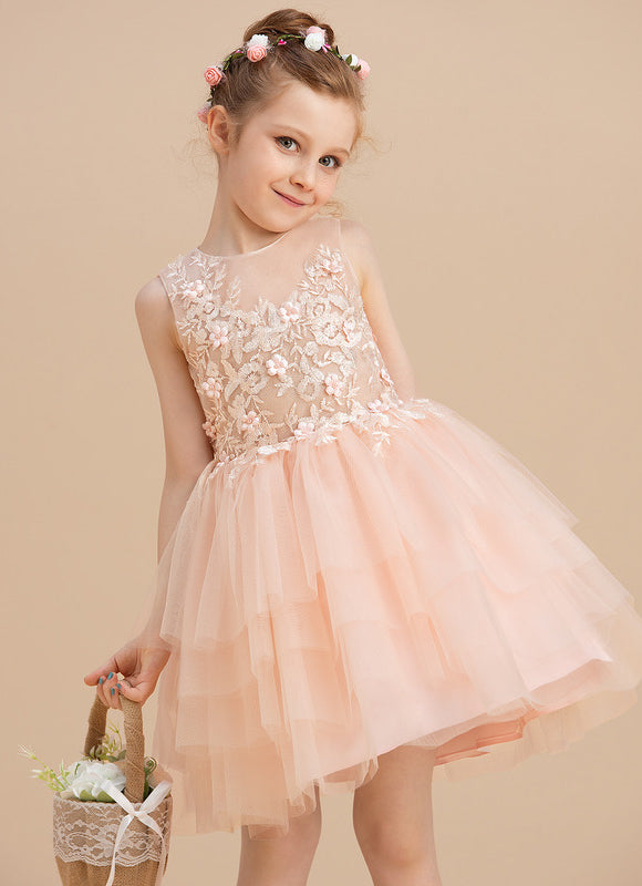 Robe De Princesse Tulle Pêche