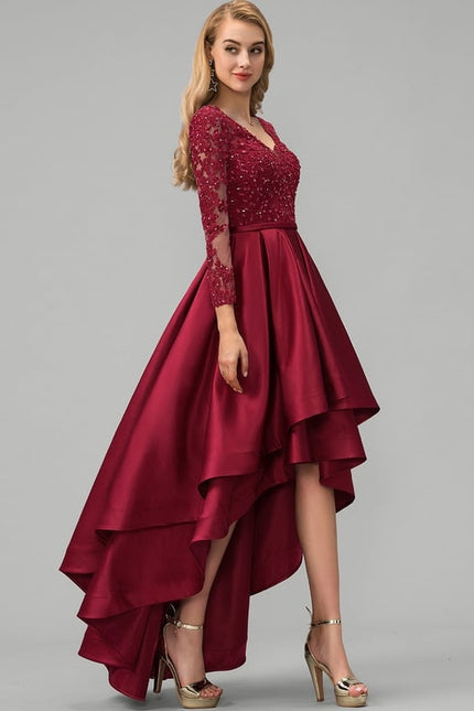 Robe De Princesse Satin Frangée