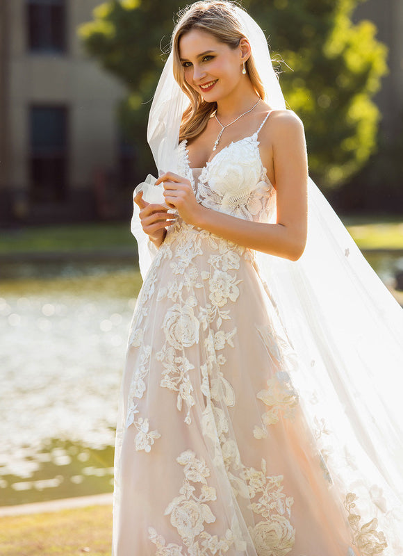 Robe De Princesse Bohème Florale - gallery 3