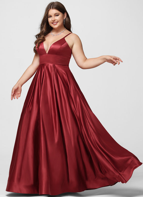 Robe De Princesse Satinée Longue - gallery 4