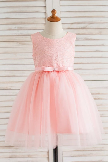Robe De Princesse Enfantine Blanche - gallery 5