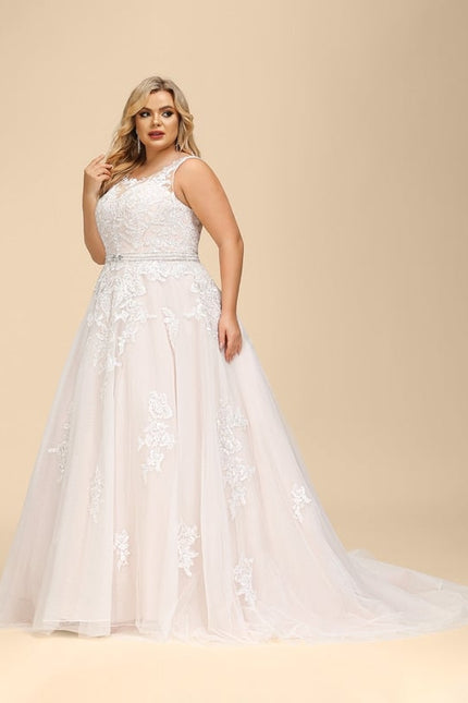 Robe De Princesse Évasée Ornée - gallery 9